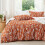 Ensemble de couette réversible à motif floral Queen 3 pièces 1