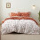 Ensemble de couette réversible à motif floral Queen 3 pièces 3