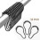 Duschvorhangringe aus mattschwarzem Metall – 12er-Pack 1