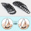 Duschvorhangringe aus mattschwarzem Metall – 12er-Pack 5