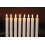 Flammenlose Spitzkerzen, echt aussehendes Wachs, flackernde LED, 4