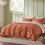 Ensemble de couette réversible à motif floral Queen 3 pièces 2