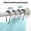 Duschvorhangringe aus mattschwarzem Metall – 12er-Pack 4