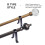 3 Pcs Holder Bracket Curtain Rod Brackets Affordable 5