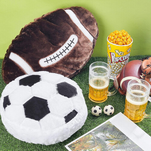Set di cuscini decorativi sportivi – 4 cuscini morbidi 1