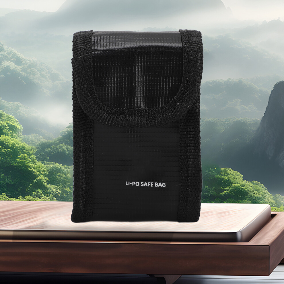 Drone Battery Safe Bag Flame Retardant Explosion Proof Case Holds 1 Battery 3761384106098
