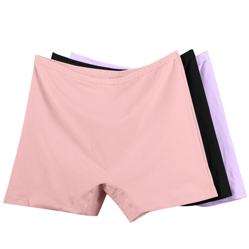 Dam Plus Size XL-6XL Spetsunderkläder Högmidjade Trosor, 3-pack