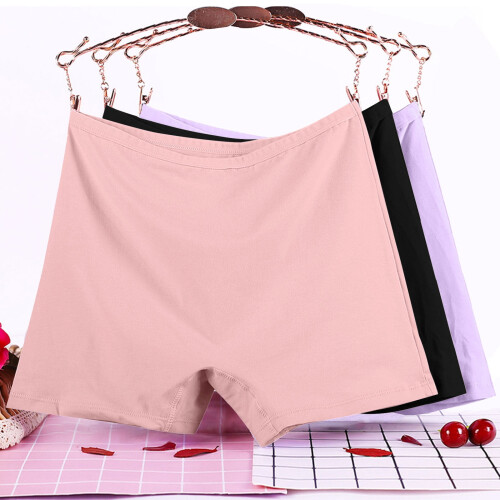 Dam Plus Size XL-6XL Spetsunderkläder Högmidjade Trosor, 3-pack 2