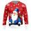 Pull de Noël moche pour homme, col rond, manches longues 5