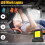 LED floodlight compatible with power tool batteries 1 pack 7