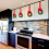 Mini ghirlande natalizie con nastro e bacche rosse (8 pezzi) 6