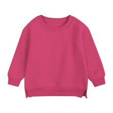 Tröja för barn, småbarn, pojkar och flickor, tröja, rund hals, liten och medelstor barntröja, enfärgad topp