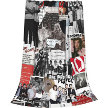 Anti-pilling flannel tæppe 50x40 tommer
