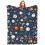 Couverture à thème sportif 50 x 60 pouces en microfibre 1