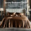Satijnen beddengoedset voor queensize bed, 4-delig 2