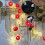 Rattan kuglelyskæde, USB, 3m, 20LED, Rød 5