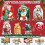 Sacs cadeaux de Noël à cordon (lot de 20) 2