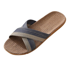 Bescita Herre Casual Slip On Cane Slides Indendørs Hjemmesko Strandsko