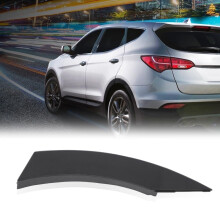 Moldura del guardabarros trasero izquierdo, embellecedor de la aleta de rueda, compatible con Santa Fe Sport 2013-2018, 1 pieza.