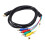 Cabo conversor HDMI macho para 5RCA RGB YPbPr de áudio e vídeo componente. 6