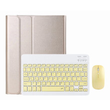 Compatibel met Samsung Galaxy Tab A10.1 Hoes met toetsenbord en muis - SM-T510 Compatibele accessoires