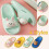 Παντόφλες Bubble Slides με Smiley Face, Παιδικά Σανδάλια με Κινούμενα Σχέδια Αστροναύτης, 5