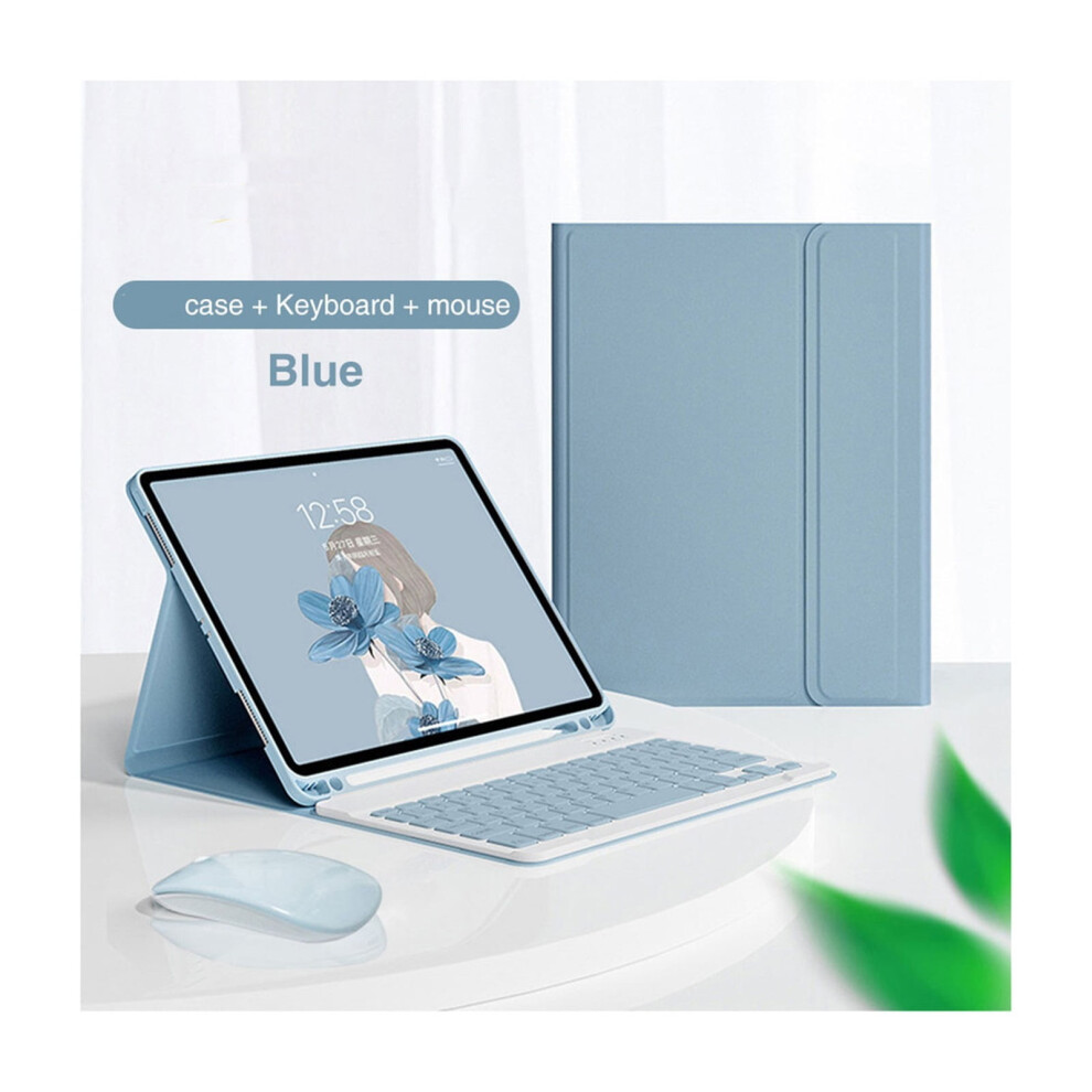 Keyboard And Mouse Case Compatible With Galaxy Tab S8+ 12.4 Sm-X800 Ã 9426043316235
