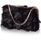 Γυναικεία βραδινή τσάντα clutch σε ροζ χρώμα με αλυσίδα και λουράκι 1
