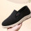 Schwarze Herren-Slipper mit Memory-Schaum, 1 Paar 5