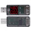 Έγχρωμος μετρητής βατ με οθόνη LCD USB, δοκιμαστής πολυμέτρου USB2.0, για ανίχνευση 6