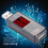 Έγχρωμος μετρητής βατ με οθόνη LCD USB, δοκιμαστής πολυμέτρου USB2.0, για ανίχνευση 2