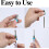 Universal Magnetizer/Demagnetizer Tool Set for 1/4" (6.35mm) Screwdrivers, Magnetic Ring Bits, Yellow (3 pcs) 5