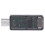 Έγχρωμος μετρητής βατ με οθόνη LCD USB, δοκιμαστής πολυμέτρου USB2.0, για ανίχνευση 7