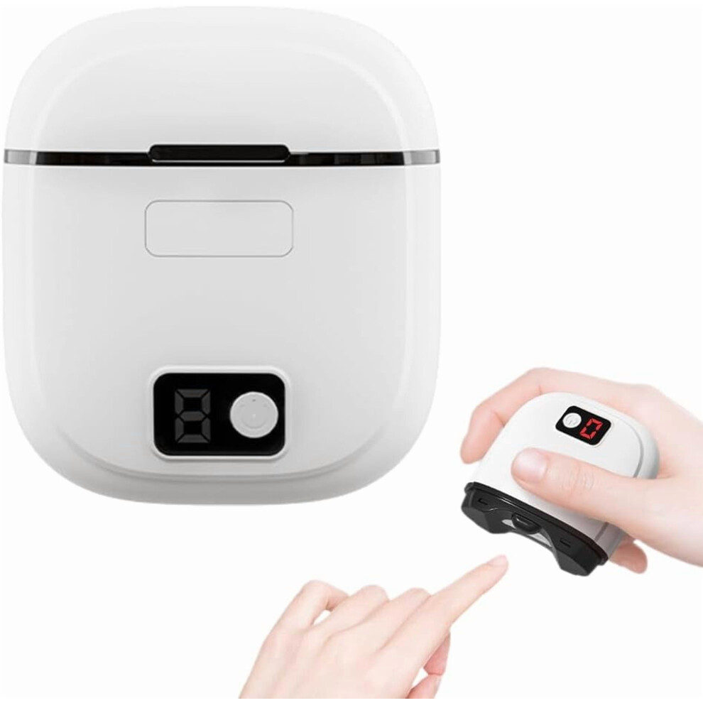 Light 3-In-1 Electric Nail Clipper With Led 3 Speeds