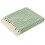 Cotton Throw Blanket Blue White Herringbone 50x60 5