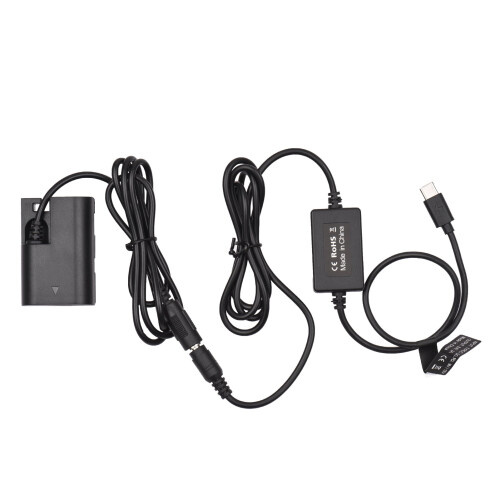 PD USB-C DR-E6 dummybatterij voor Canon EOS5D/60D/70D/80D 1