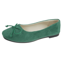 Atmungsaktive Damen-Slipper mit rutschfester Sohle, Schleifenverzierung, leicht und bequem – ideal für Arbeit, Spaziergänge und Reisen.