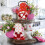 Ensemble de 2 décorations de gnomes pour la Saint-Valentin 5