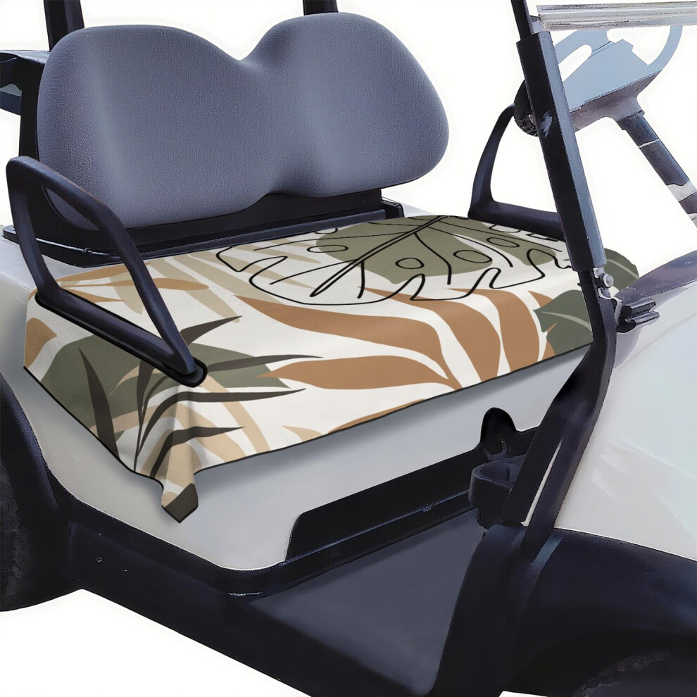 51" X 31" Microfiber Cover For Golf Cart Bench Seat, Compatible With Ezgo, Club Car Onward, Yamaha Drive, And Icon Standard Carts 9426043475543