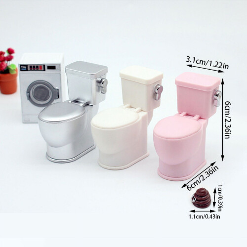 1: Τουαλέτα με καζανάκι 12Scale Dollhouse 1
