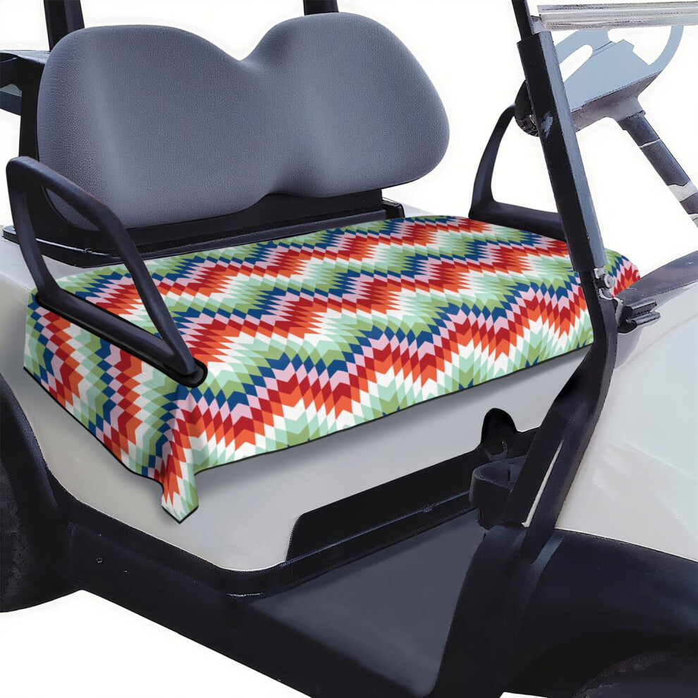 Microfiber Golf Cart Seat Cover 51" X 31", Compatible With Ezgo, Club Car Ds & Precedent, Yamaha Drive, Icon Standard Cart Seats 9426043475758