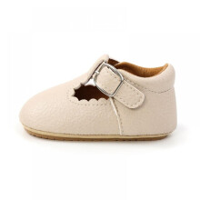 Zapatos unisex para cuna de bebé, de piel sintética con estampado de leopardo y suela suave (0-18 años)