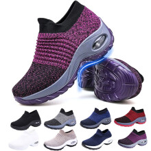 Γυναικεία slip-on αθλητικά παπούτσια για περπάτημα, ορθοπεδικά, άνετα αθλητικά