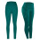Damen-Yogahose, einfarbig, hoher Bund, elastische Leggings 2