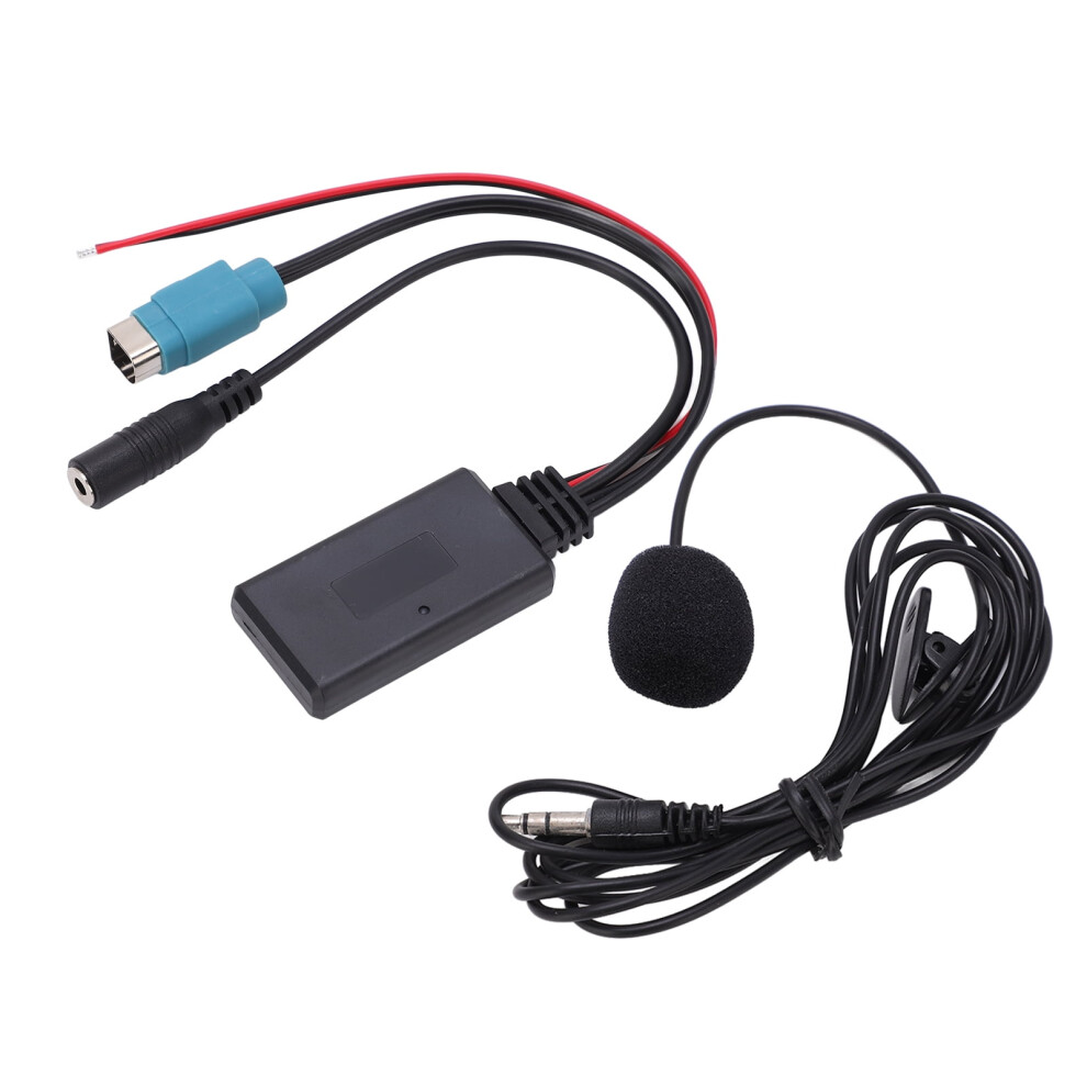 Bluetooth Aux In Cable Adapter Stereo Full Speed With Removable Microphone Replacement For Alpine 2009ÂUp 9426043555696