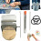 Patchmaker 2.0 Mini Loom Knitting and Darning Kit with 14 1