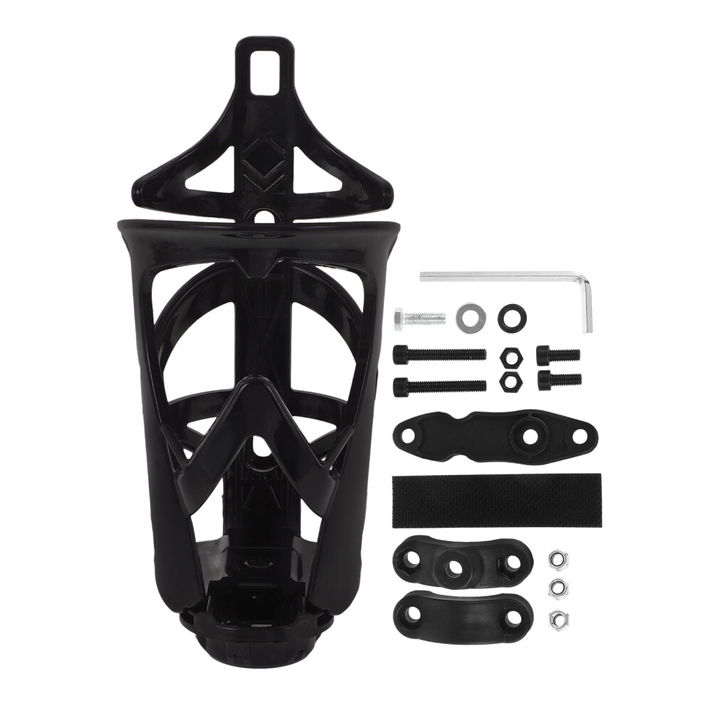 Motorcycle Cup Holder 1Pack 6.7X3.1x3.1in Black 9426043555771
