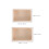 Wood Mini Crates Rustic Khaki 4 Pieces 7
