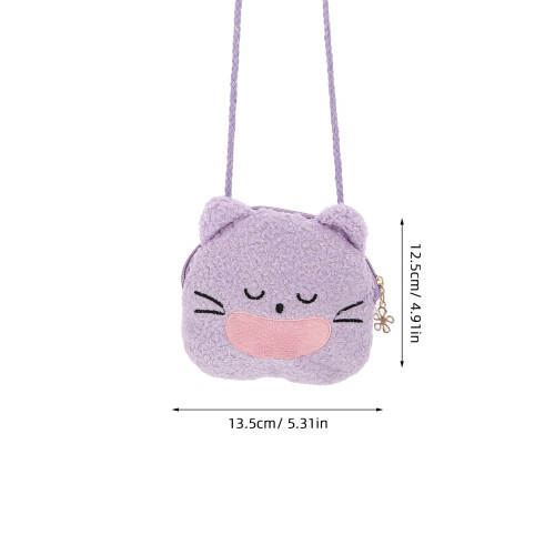 OUNONA Τσάντα Crossbody για Νήπια Κορίτσια με Πλούσια Πολυεστερική Τσάντα 1