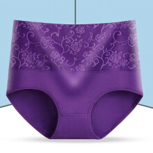 Lenjerie intimă pentru femei, mărime mare, cu control al abdomenului, 1Briefs, confortabilă, din bumbac, cu talie înaltă, mărime mare, chiloți